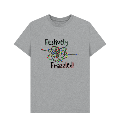 Athletic Grey Festively Frazzled T-Shirt