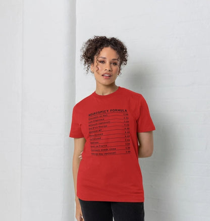 Neurospicy Formula Tee Unisex - Black Text (Multiple colours) - ADHD Awareness Month